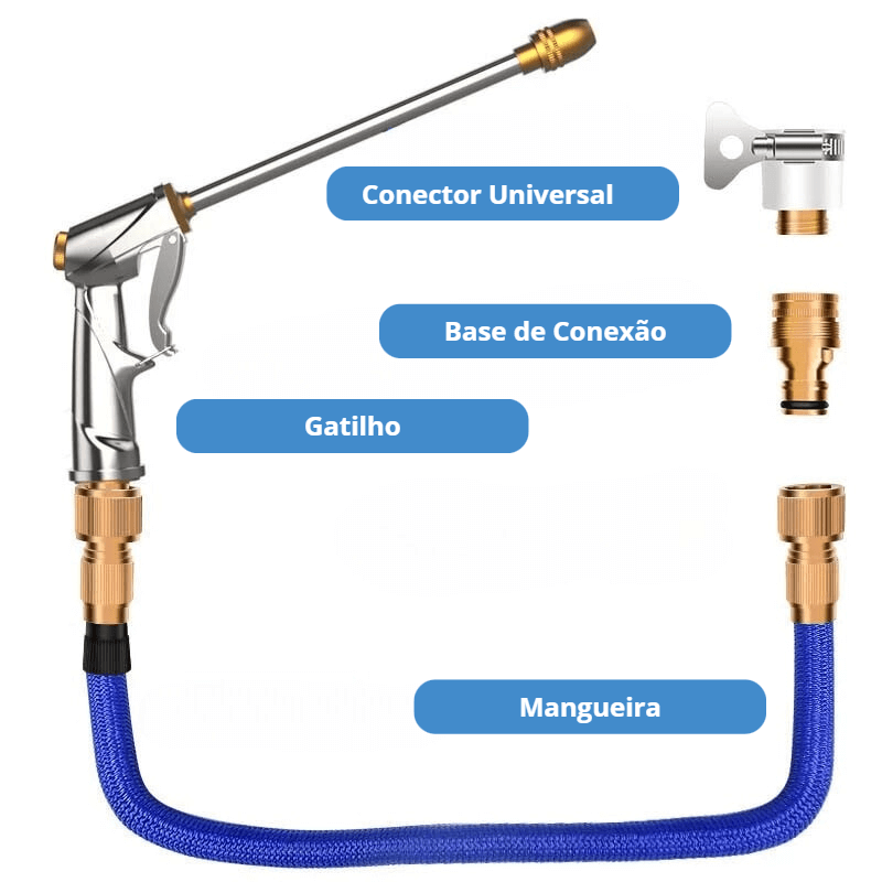 Mangueira Mágica Expansível Super Jato - A Original