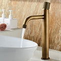 Torneira Para Banheiro Lavabo Mococomando Antique Bronze Cuba Alta e Baixa