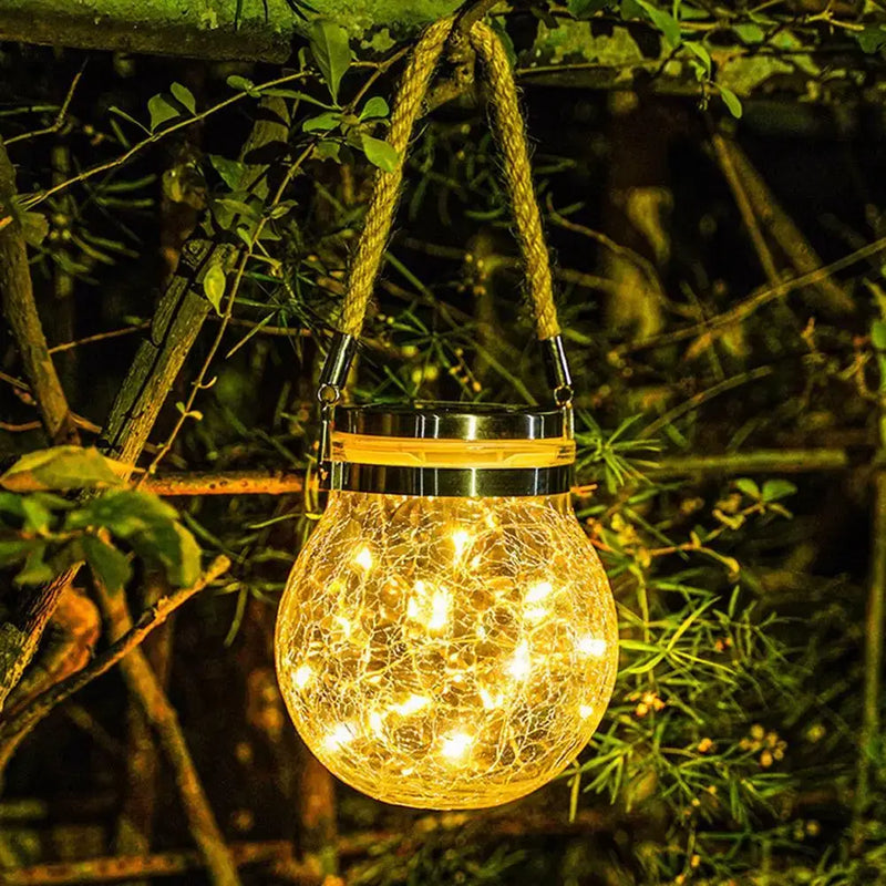 Luminária Solar Para Jardim - Solar Glow
